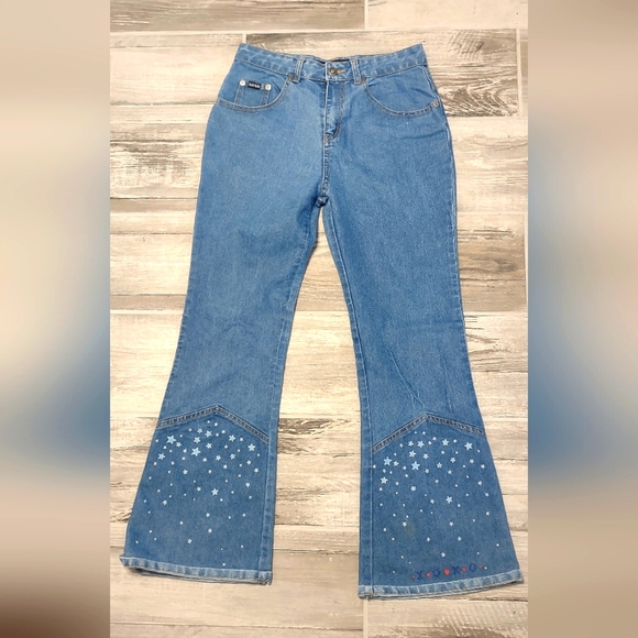 XOXO Other - XOXO Girl's Blue Star Embellished Jeans